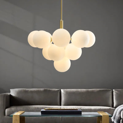 Kestrel Iron Five-Head LED Pendant Light Chandelier - OpalDwell
