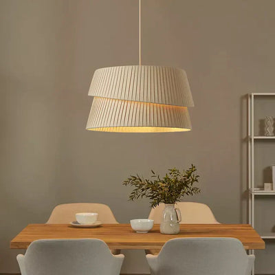 Hana Japandi Fabric Chandelier - OpalDwell
