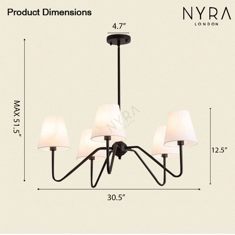 Marcellin | Chandelier - OpalDwell