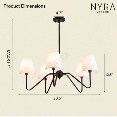 Marcellin | Chandelier - OpalDwell