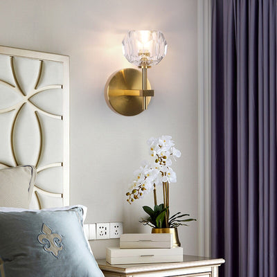Lareine Crystal Wall Sconces - OpalDwell