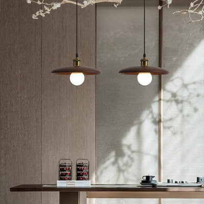 Elvarra Oak Wood Pendant Light With Warm Glow Aesthetic - OpalDwell