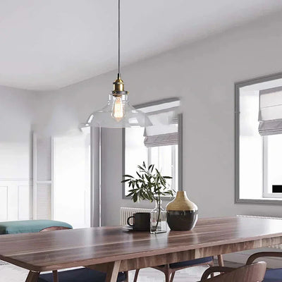 NovaGlass Pendant Light Retro Hanging Fixture for Homes OpalDwell
