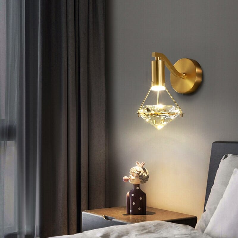 Kestrel | Diamond Sconce - OpalDwell