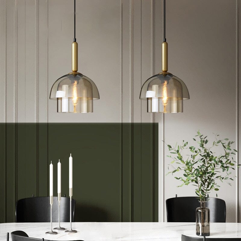 Solace Champagne Glass Pendant - OpalDwell