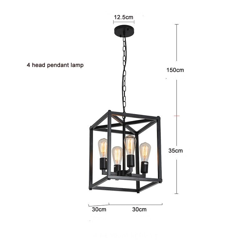 Dining Chandelier in Farmhouse Style - OpalDwell