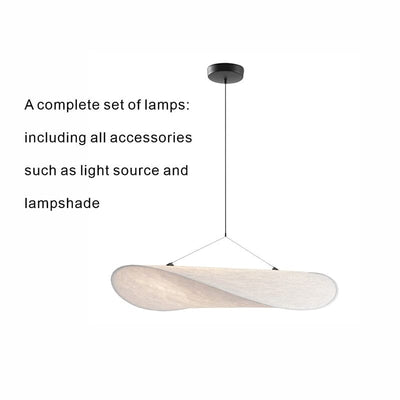 Lyra Premium Silk Leaf LED Chandelier With Nordic Glow OpalDwell