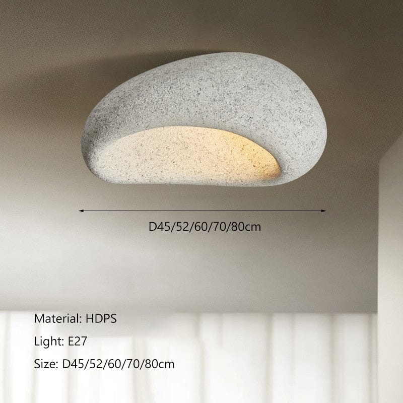 Tenzai | Wabi-Sabi Ceiling Light - OpalDwell