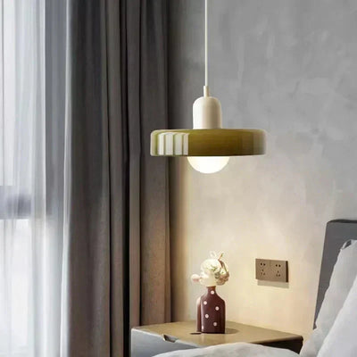 Azura Crystal Glass Pendant Light With LED Bulb Included - OpalDwell