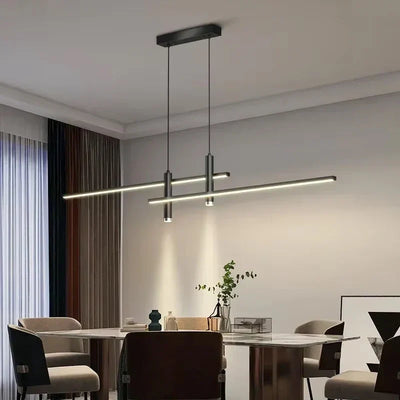 Aurelle Nordic Slim LED Pendant Light for Dining Rooms - OpalDwell