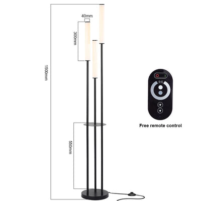 Solare Candlestick LED Floor Lamp OpalDwell