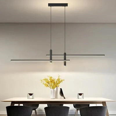 Aurelle Nordic Slim LED Pendant Light for Dining Rooms - OpalDwell
