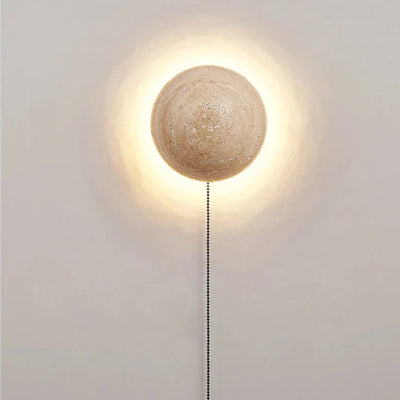 Asterra Cream Wall Lamp | Minimalist Indoor Lighting - OpalDwell