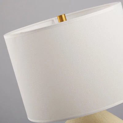 luxury table lamp with opal finish