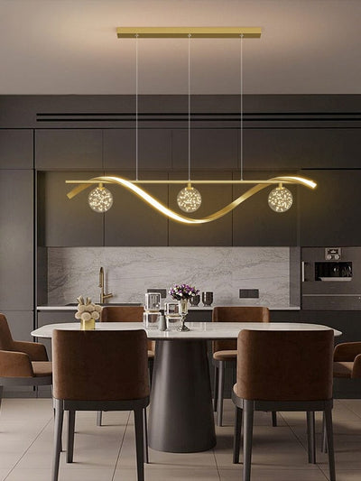 Marcelli Spiral Chandelier - OpalDwell
