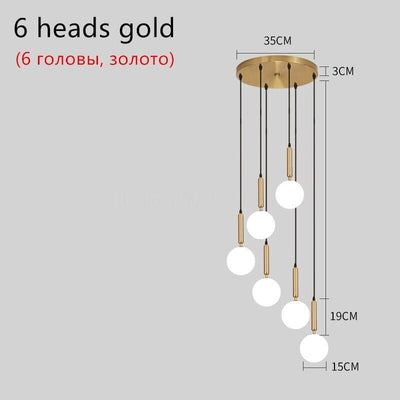 Aveline Orb Chandelier - OpalDwell