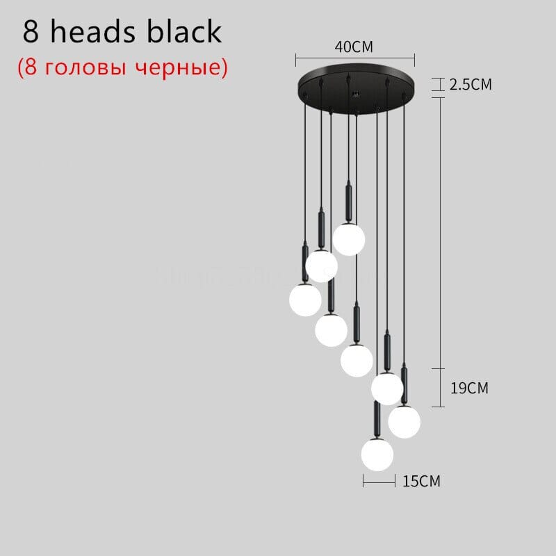 Aveline Orb Chandelier - OpalDwell
