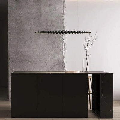 Arborcrest Wood Bead Chandelier | OpalDwell - OpalDwell