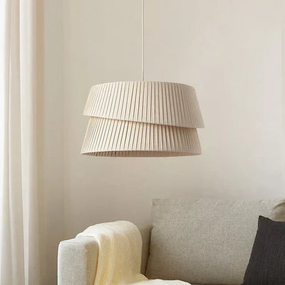 Hana Japandi Fabric Chandelier - OpalDwell