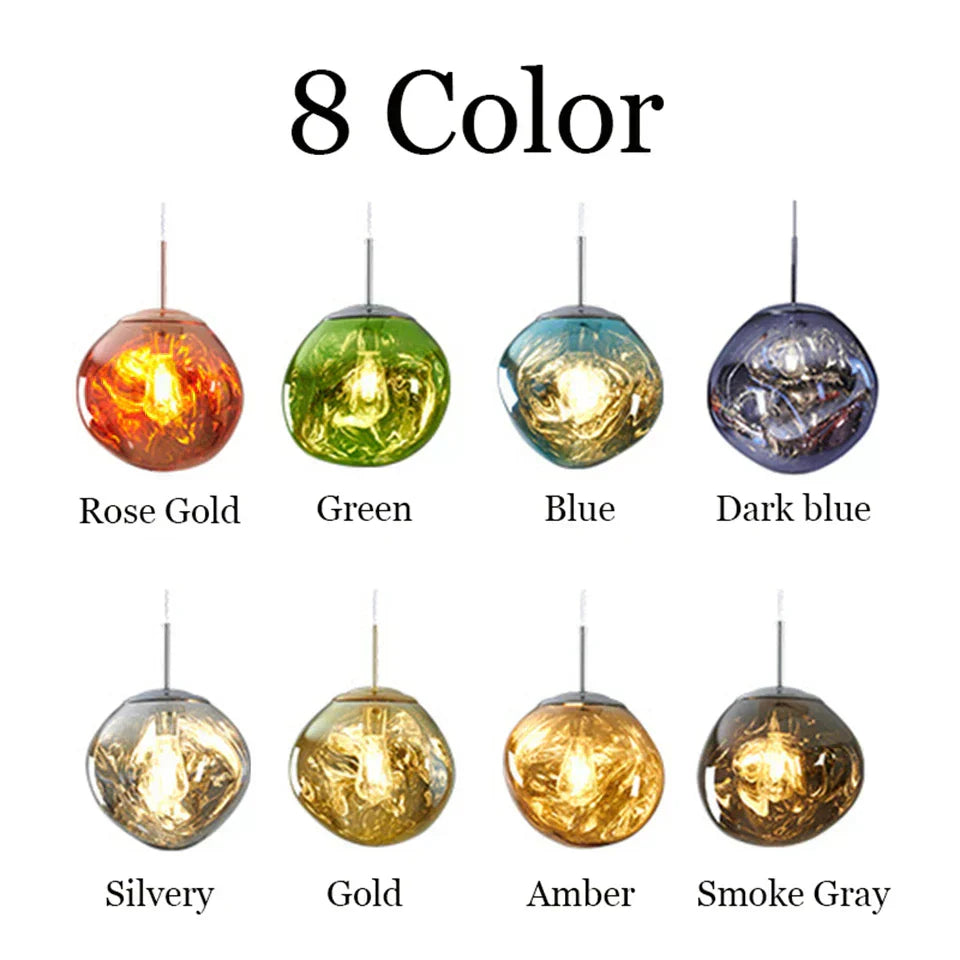 NovaLume Lava Glow LED Pendant For Modern Living Rooms OpalDwell
