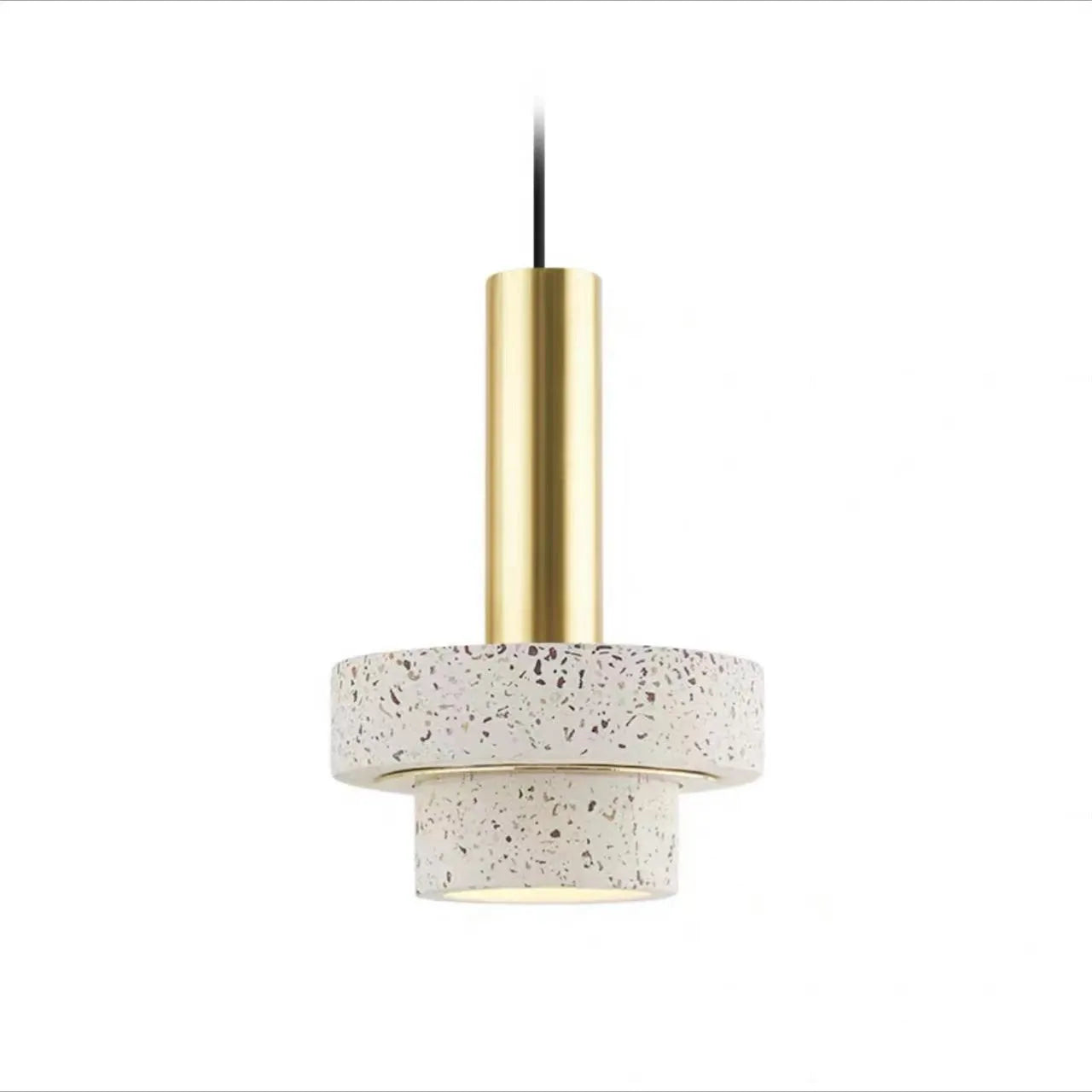 Rowen Pendant Light in Natural Marble - OpalDwell