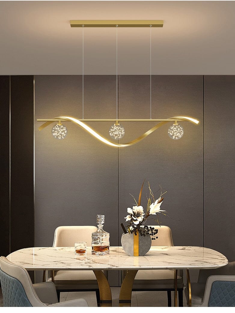 Marcelli Spiral Chandelier - OpalDwell
