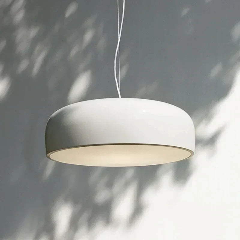 FjordLume Nordic Round Pendant Light Metal and Acrylic - OpalDwell