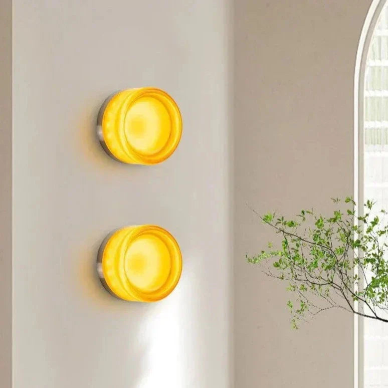NovaLume | Glass Sconce Wall Lamp by Lumenari Studio - OpalDwell