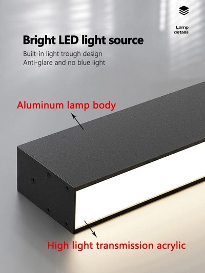 Liora Long Strip Light OpalDwell