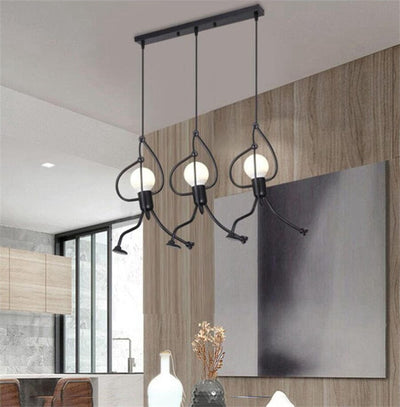 Meriko | Hanging Figure Pendant - OpalDwell