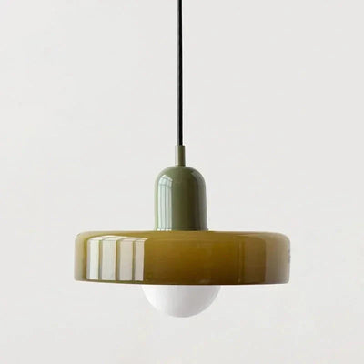 Azura Crystal Glass Pendant Light With LED Bulb Included - OpalDwell