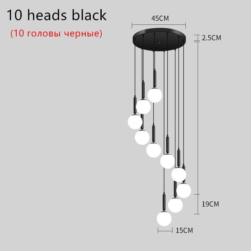 Aveline Orb Chandelier - OpalDwell