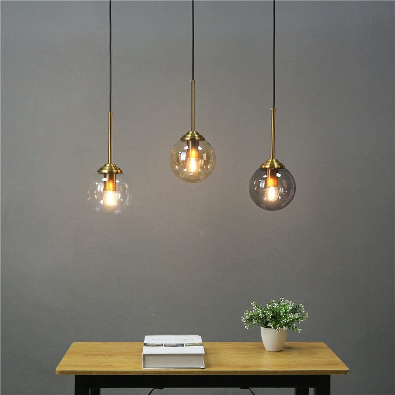 Glass Pendant in Gumdrop Shape - OpalDwell