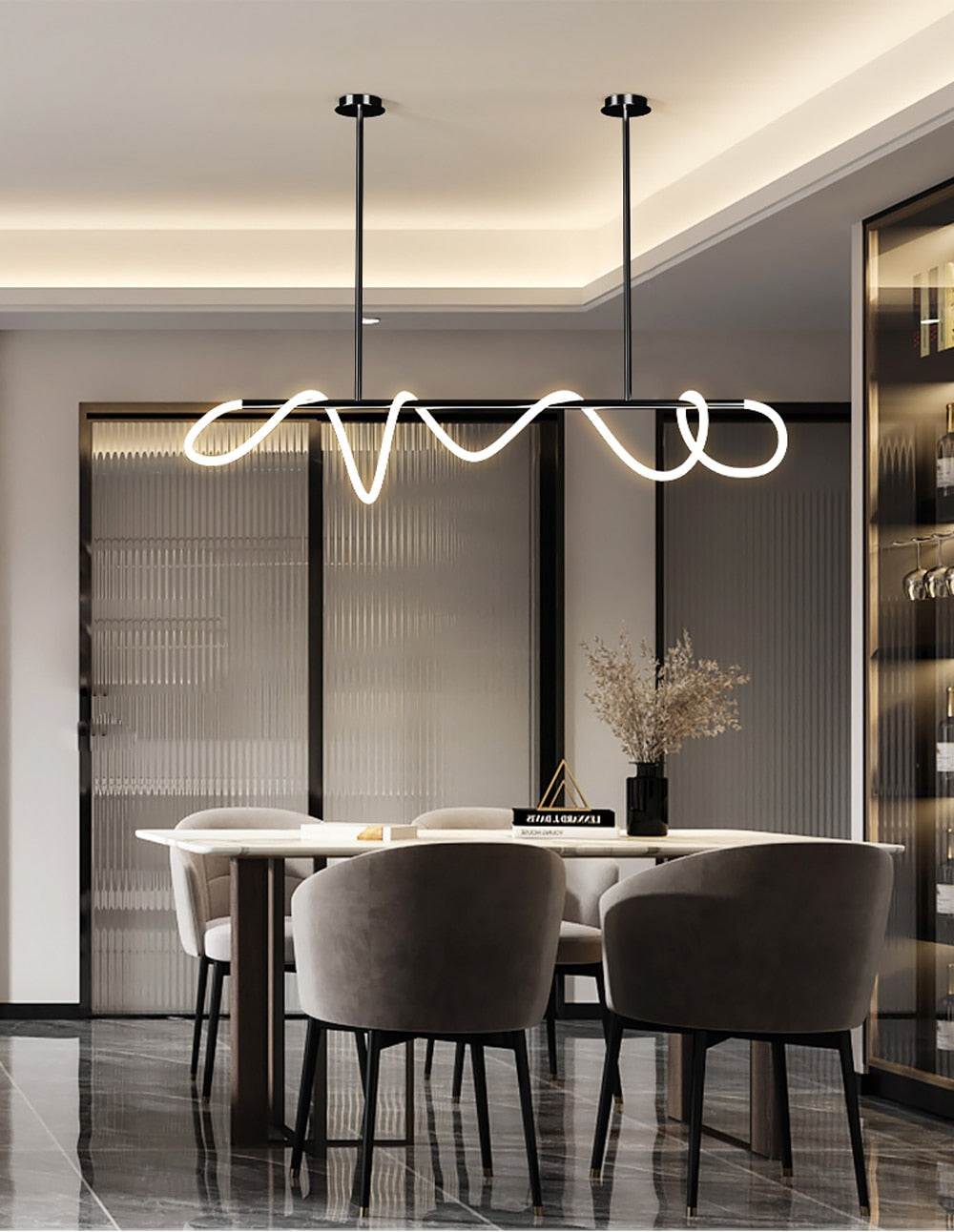Astra LED Dimmable Ceiling Light Black White Gold Chrome - OpalDwell