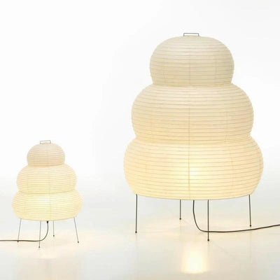 Hinori | Wabi-Sabi Tripod Floor Lamp OpalDwell
