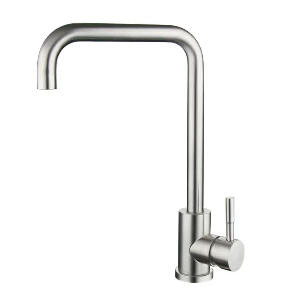 AstraFlow Kitchen Tap in 304 Stainless Steel Brushed Finish - OpalDwell