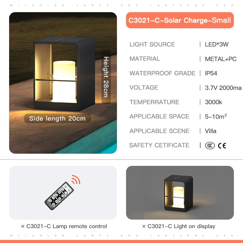 Amara Garden Lamp - OpalDwell