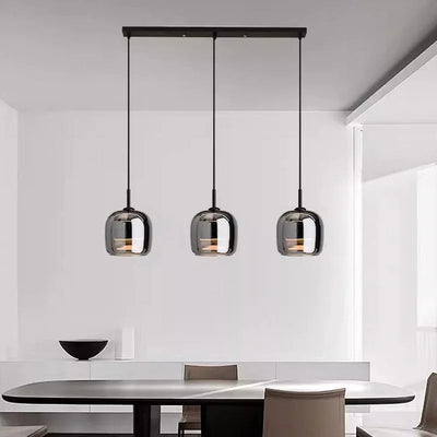 Nordic Glass LED Pendant Light For Modern Chandelier OpalDwell