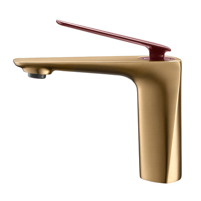 Marinelle Brass Vessel Bathroom Sink Faucet Single Handle For One Hole Installation | OpalDwell OpalDwell