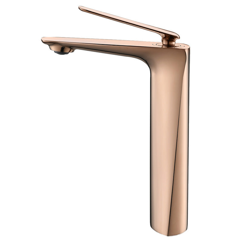 Lorin Single-Handle Brass Vessel Faucet for Single-Hole Bathroom Sink | OpalDwell OpalDwell