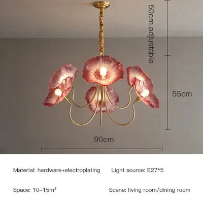Hawthorne Floral Chandelier - OpalDwell