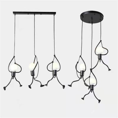 Meriko | Hanging Figure Pendant - OpalDwell