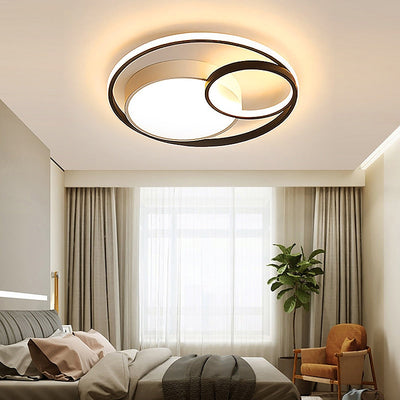Oriselle | Contemporary Endless Rings LED Ceiling Light | OpalDwell - OpalDwell