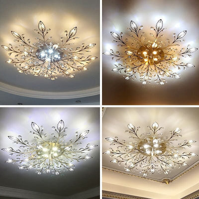 Lunara Floral Wall Chandelier - OpalDwell