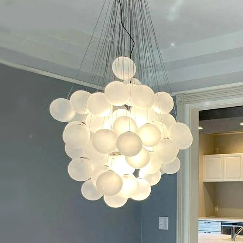 Modern Crystal Pendant Lamp – Elegant LED Ceiling Fixture For Living Rooms And Bedrooms OpalDwell