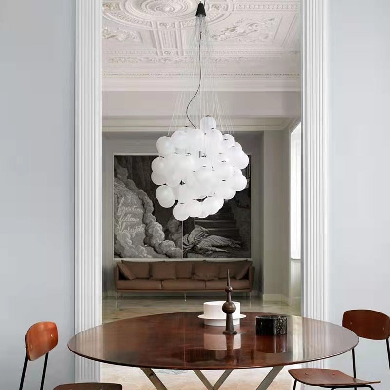 Modern Crystal Pendant Lamp – Elegant LED Ceiling Fixture For Living Rooms And Bedrooms OpalDwell