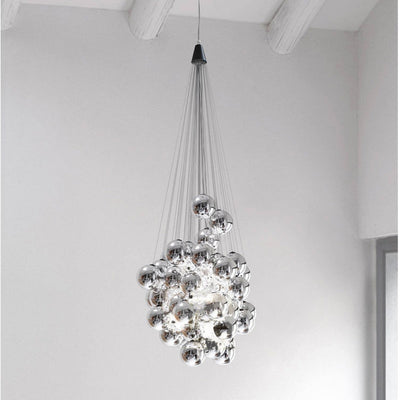 Modern Crystal Pendant Lamp – Elegant LED Ceiling Fixture For Living Rooms And Bedrooms OpalDwell