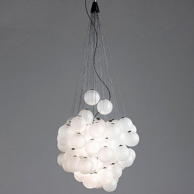 Modern Crystal Pendant Lamp – Elegant LED Ceiling Fixture For Living Rooms And Bedrooms OpalDwell