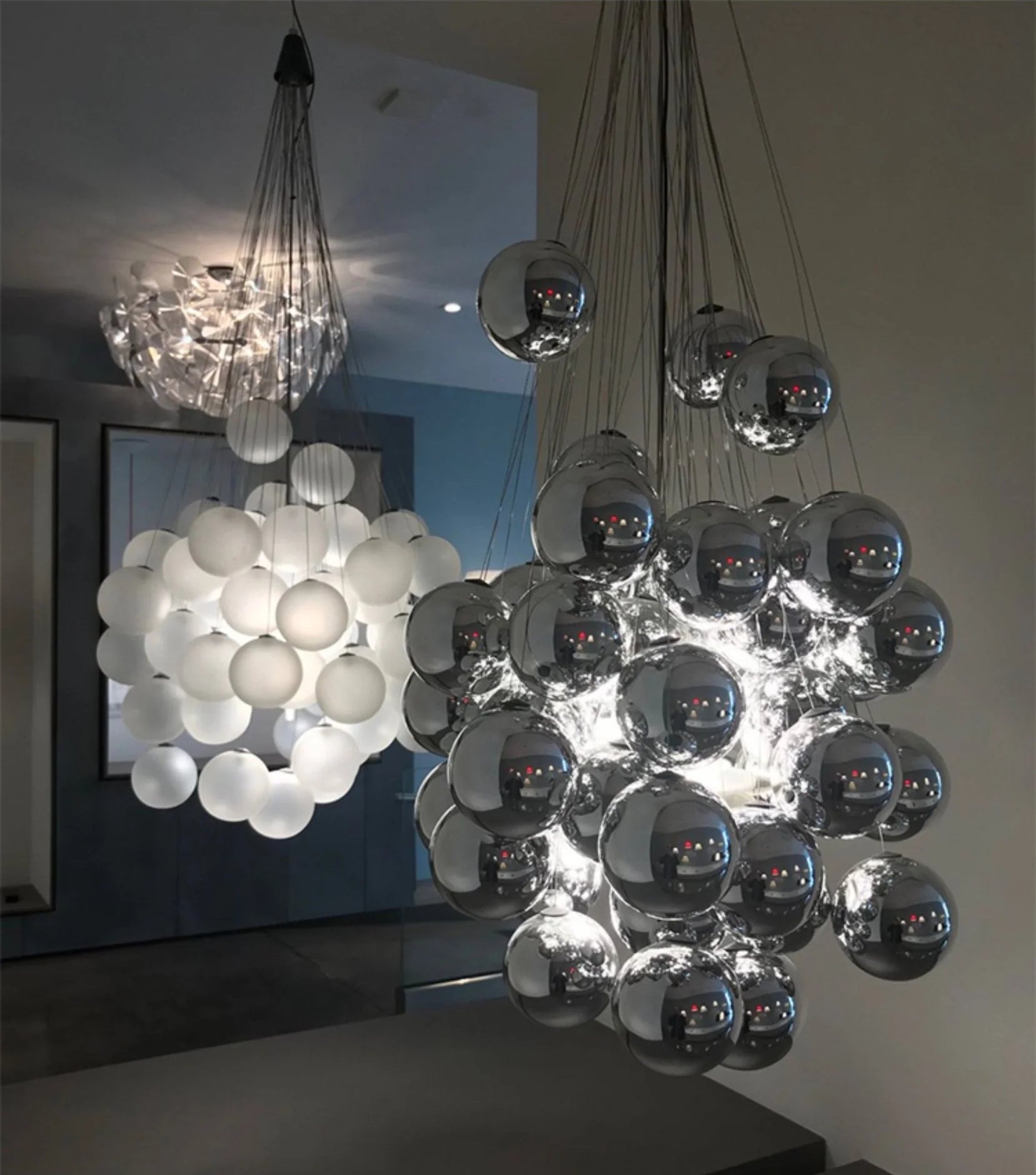 Modern Crystal Pendant Lamp – Elegant LED Ceiling Fixture For Living Rooms And Bedrooms OpalDwell
