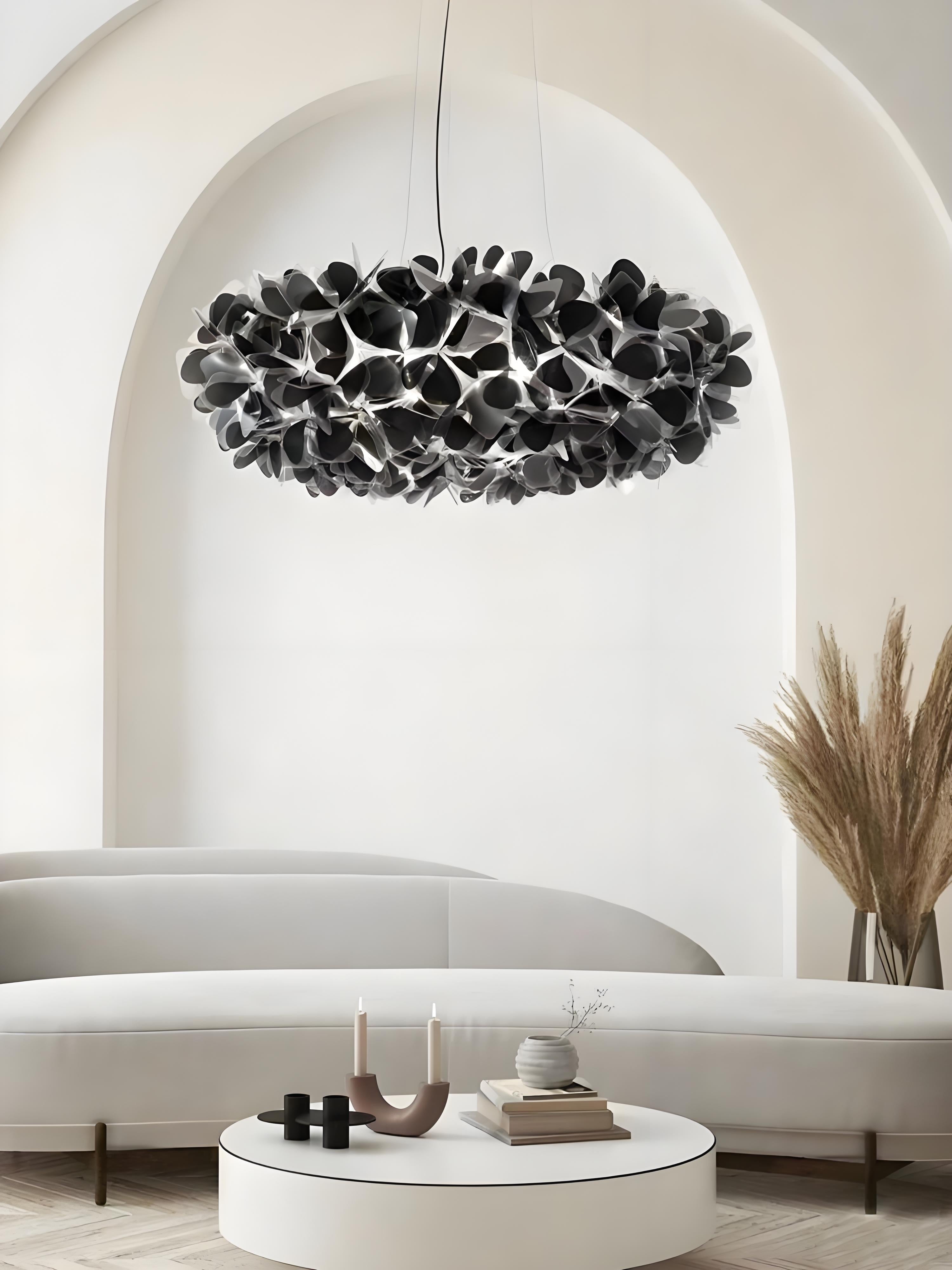 Modern Crystal Pendant Lamp – Elegant LED Ceiling Fixture For Living Rooms And Bedrooms OpalDwell